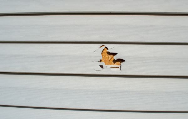 Siding Hole Patching in Lenexa