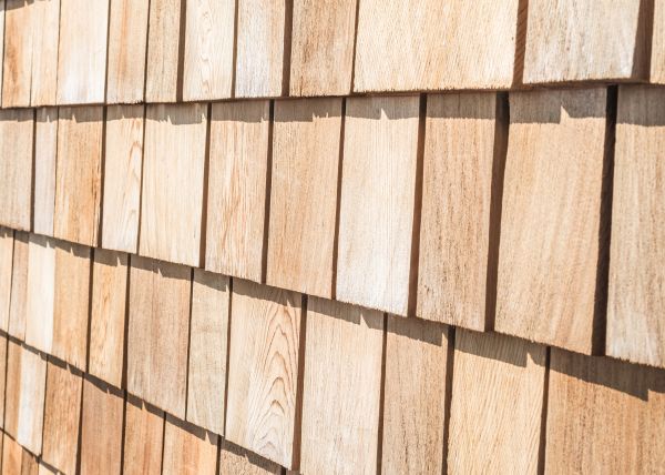 Cedar Shingle Siding Repair in Lenexa