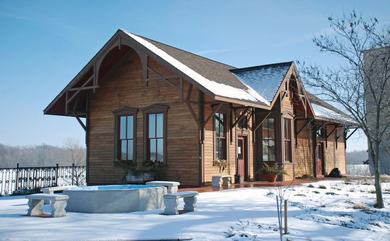 Faux Wood Siding Installation detail